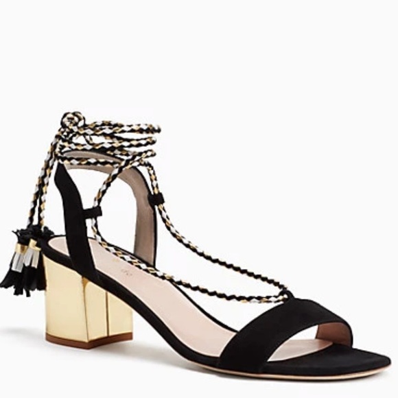 Kate spade ♠️ Manor lace up block heel sandals